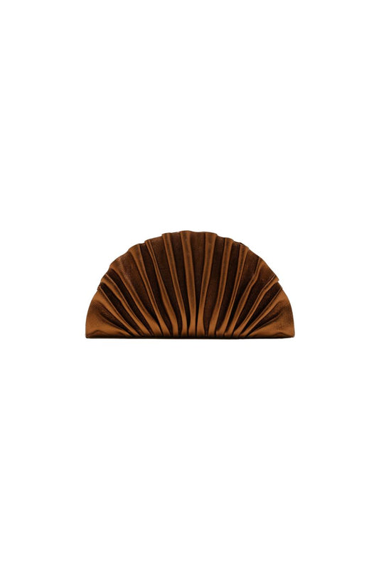 Nala Mini Clutch in Bronze