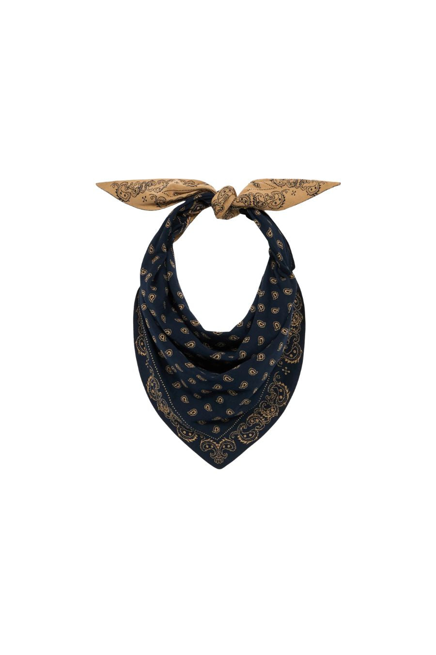 The Wild Rag in Navy/Camel