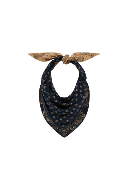 The Wild Rag in Navy/Camel