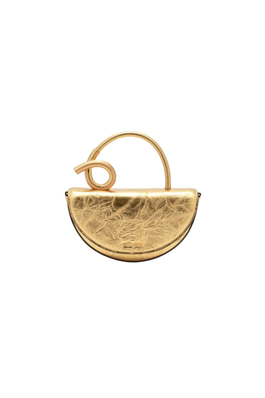 Azariah Nano Crossbody Bag in Brass