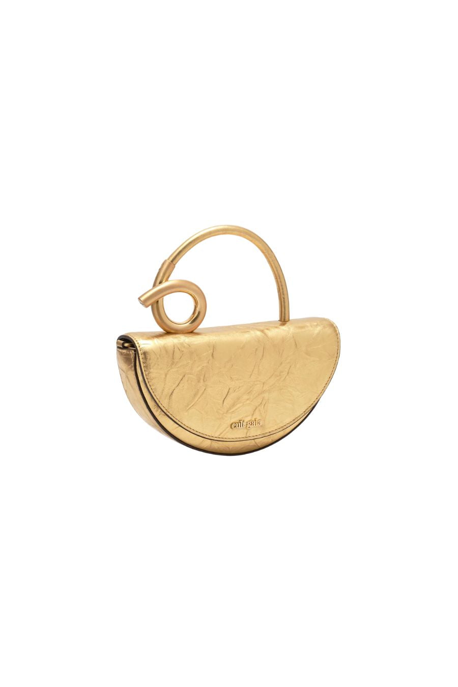 Azariah Nano Crossbody Bag in Brass