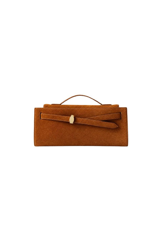 Dash Clutch in Tobacco