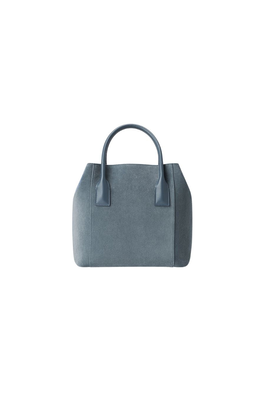Suede Nano Weekender Bag in Denim