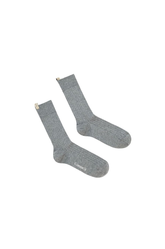 The Yves Sock in Heather Grey