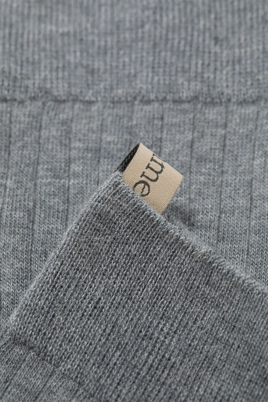 The Yves Sock in Heather Grey