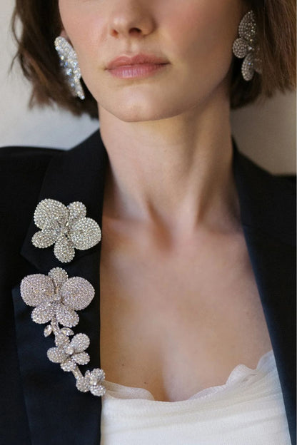 Kiarra Brooch in Crystal