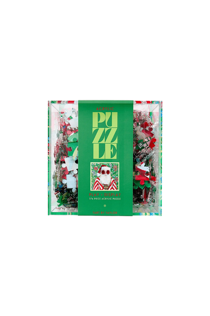 Swanky Santa Acrylic Puzzle