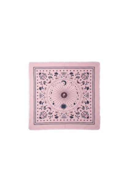 Cosmic Rodeo Pink/Navy Cashmere Wrap