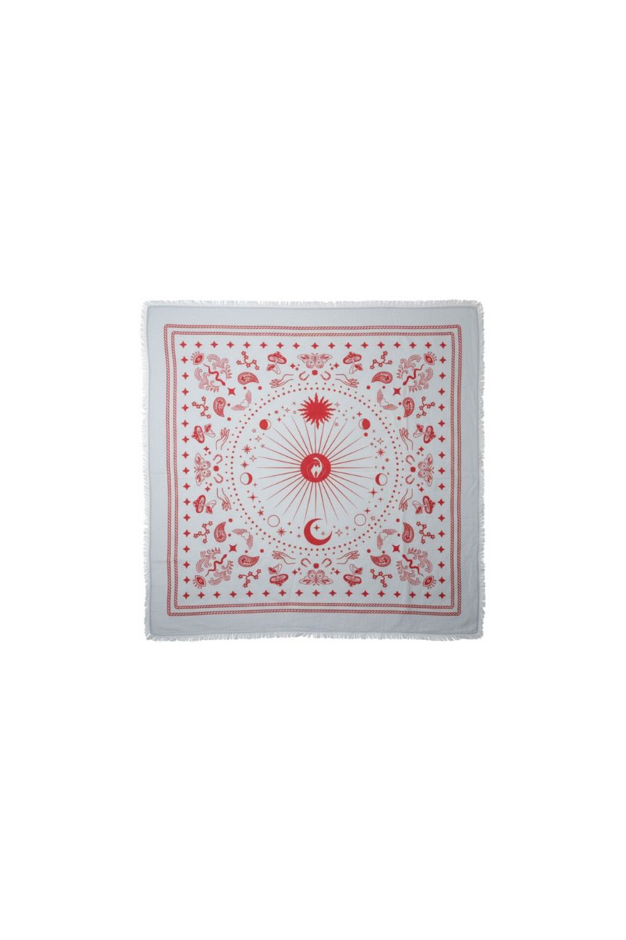 Cosmic Rodeo Azure Cashmere Wrap