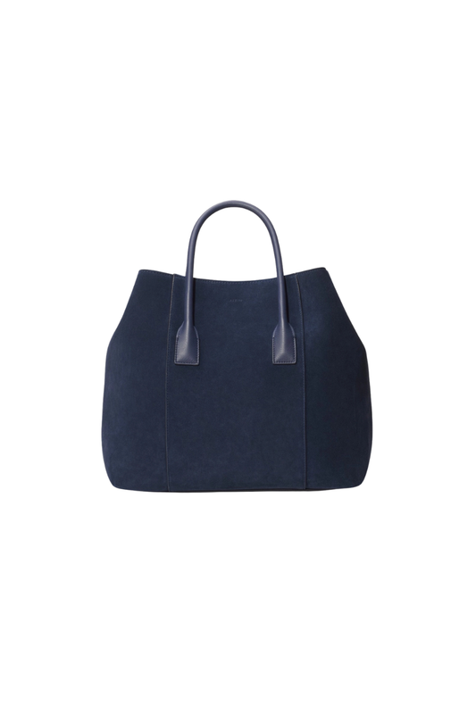 Suede Mini Weekender Bag in Marine