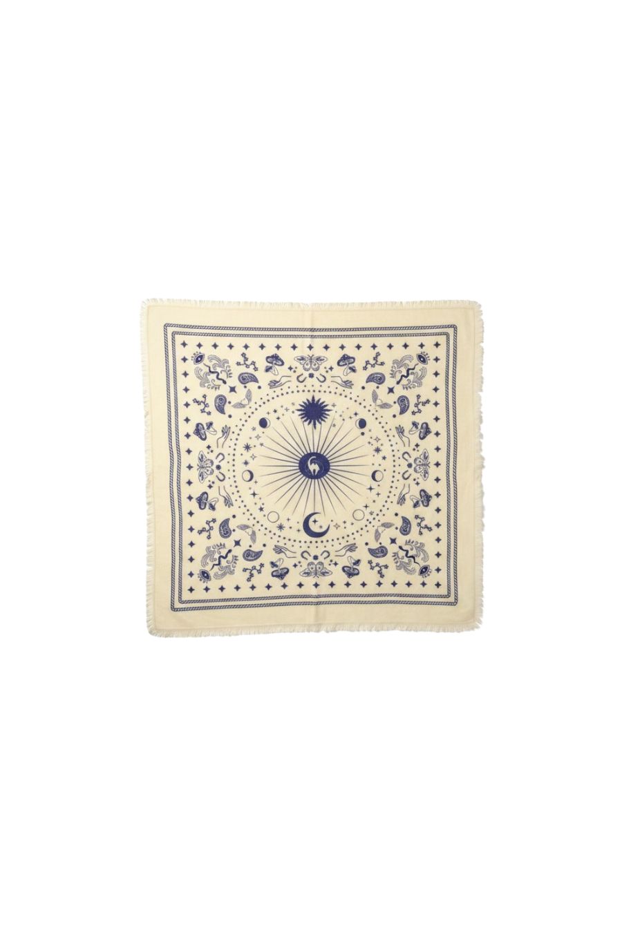 Cosmic Rodeo Yellow Cashmere Wrap