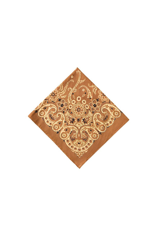 Bodhi Toffee Bandana in Light Brown