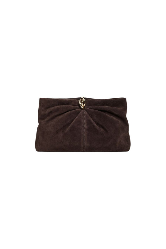 Corrine Gathered Clutch in Tmoro