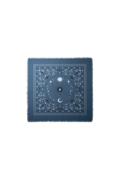 Cosmic Rodeo Denim/Sky Cashmere Wrap