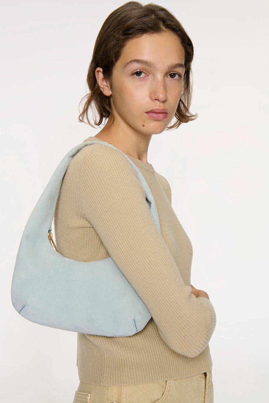 Mini Gnocchi Bag in Baby Blue