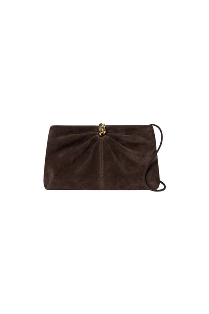 Corrine Gathered Clutch in Tmoro