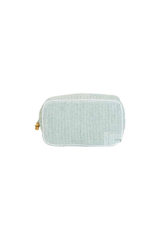 Coastal Straw Go Glam in Seaglass