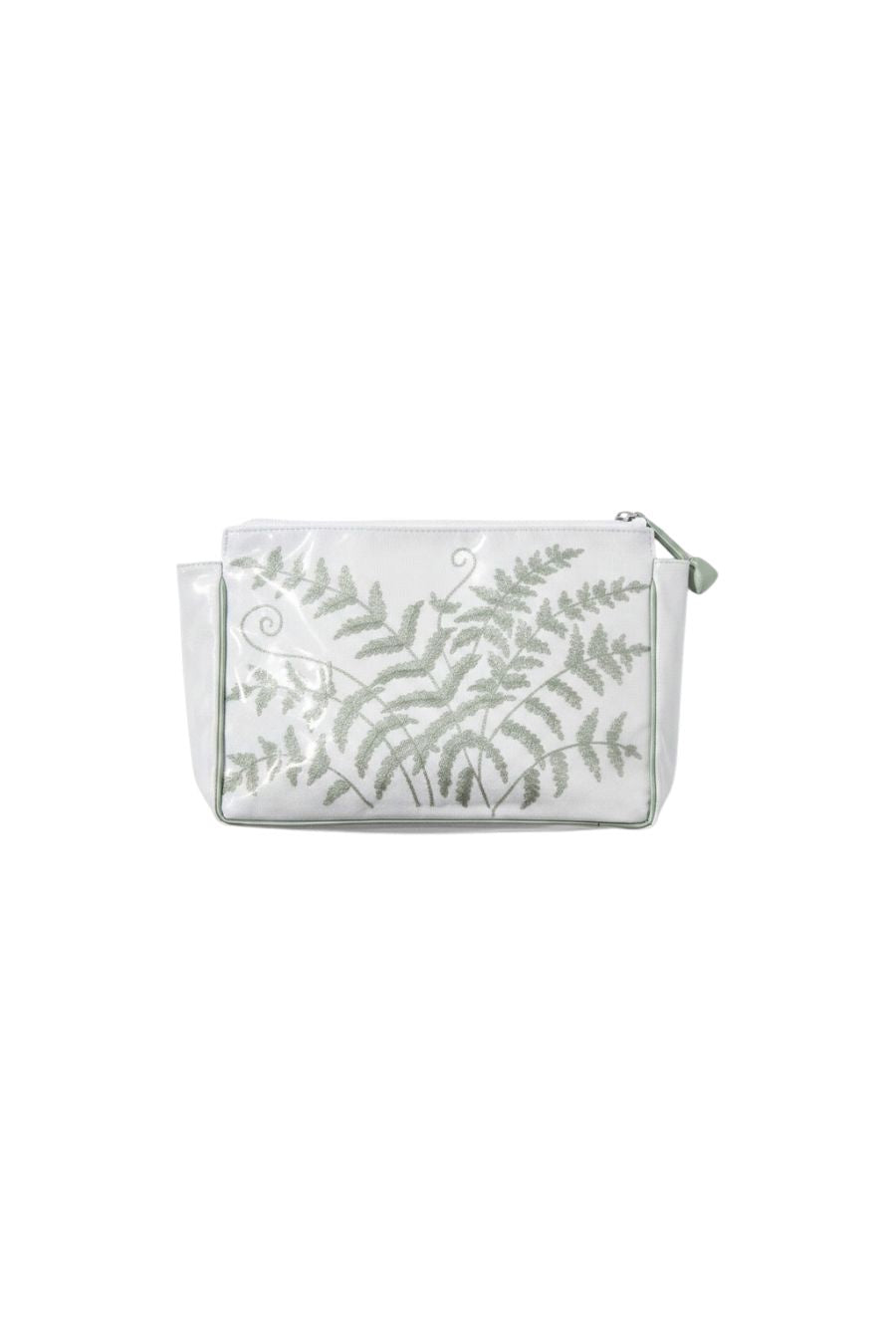 Fern Large Makeup Bag in Green