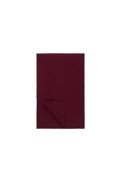 Knitted Scarf in Bordeaux