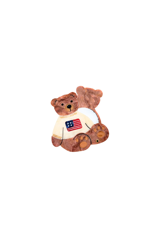 Americana Teddy Compact Mirror