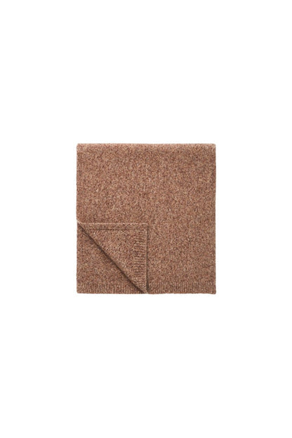 Marled Scarf in Brown Melange