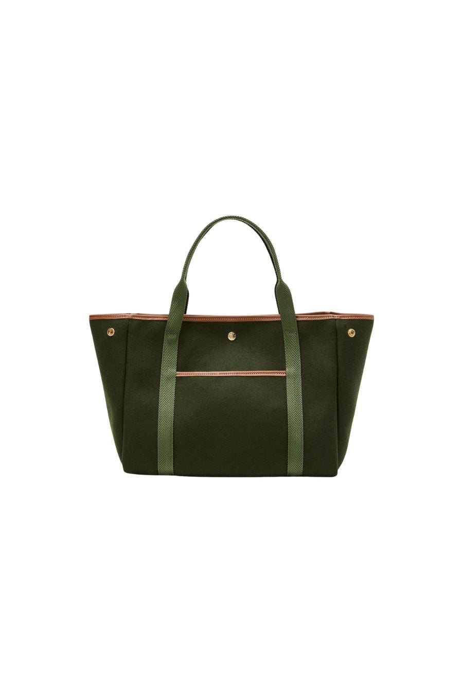 Rue de Verneuil Traversée M Pocket Whip Olive Flannel, quilted equestrian saddle pad