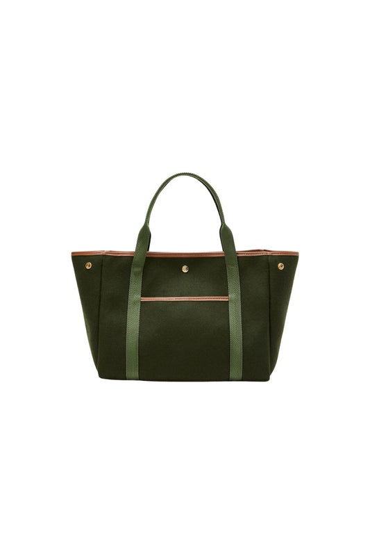 Traversée M Pocket Whip Olive Flannel