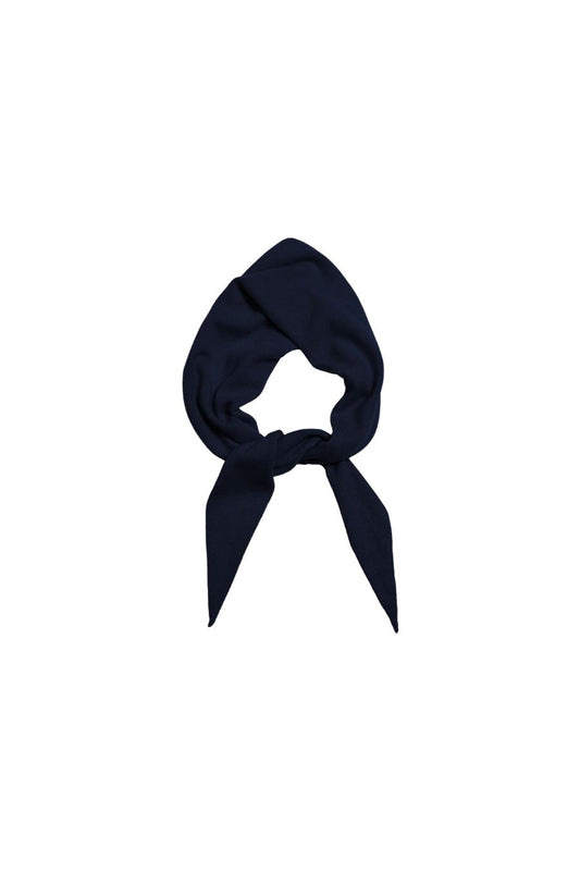Nessa Cashmere Bandana in Navy