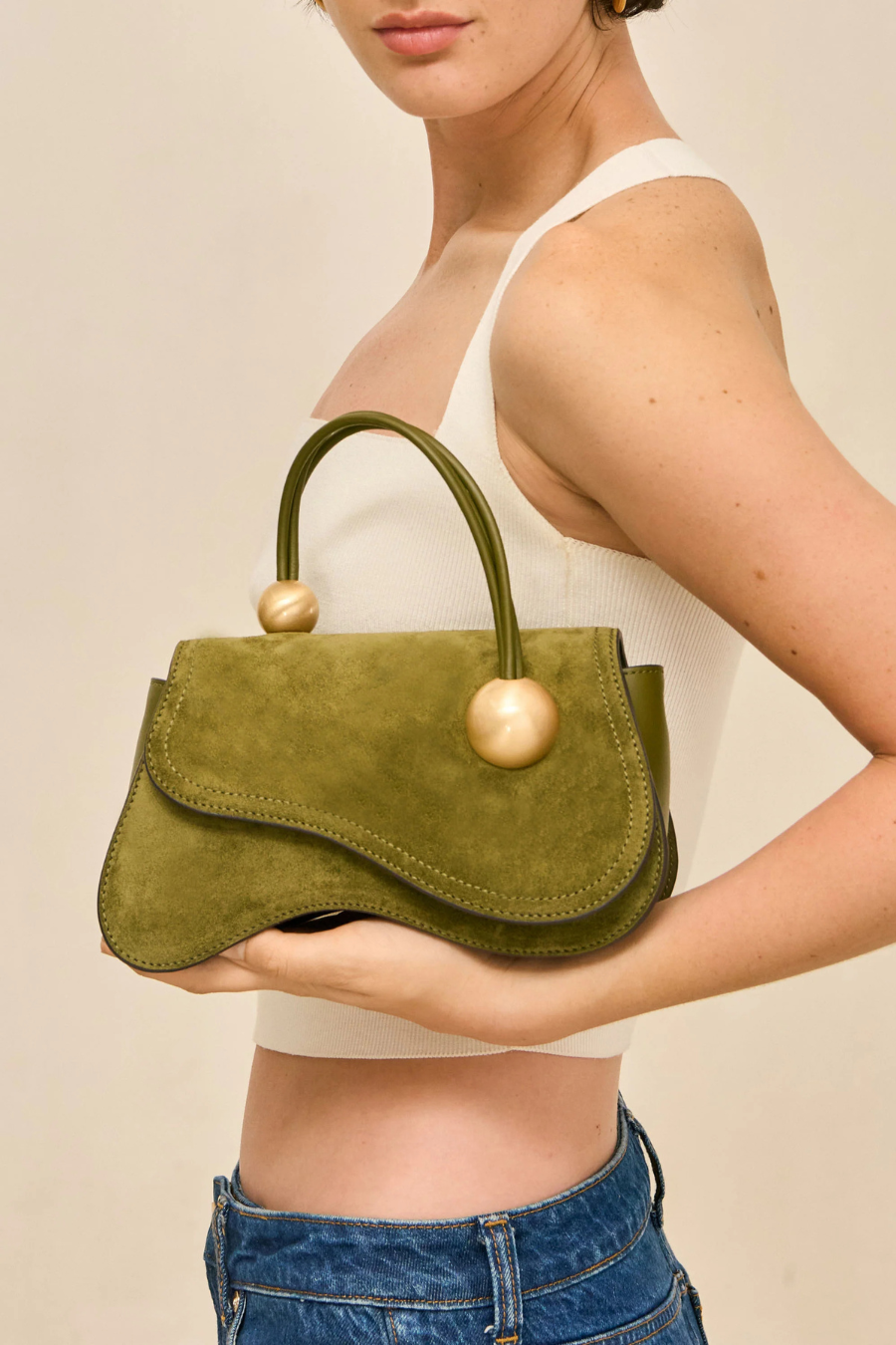 Kazia Crossbody Bag in Rosemary