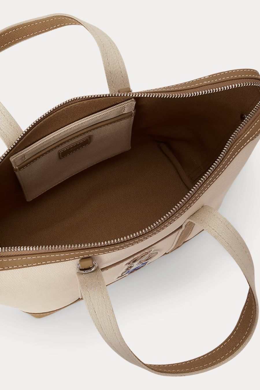 Canvas Tote Mini in Ecru/Berkshire Tan
