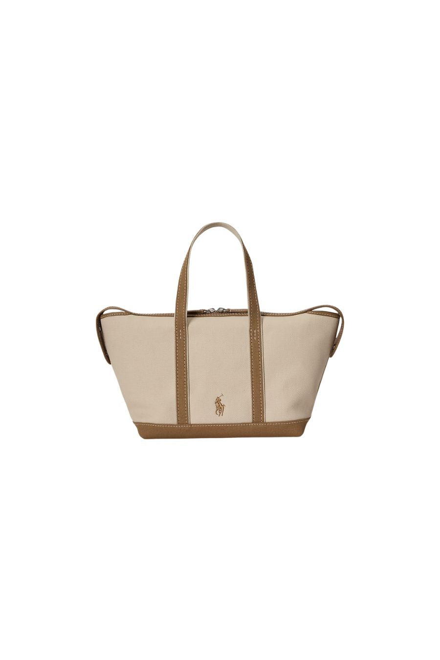 Canvas Tote Mini in Ecru/Berkshire Tan