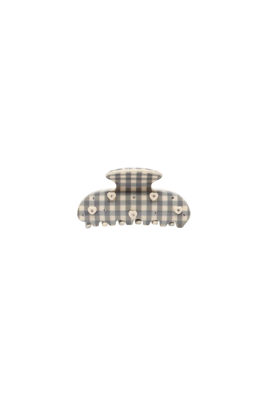 Sweetheart Clip in Cozy Cloud Gingham by Emi Jay