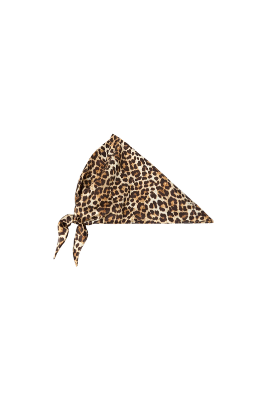 Trina Leopard Silk Scarf by Loeffler Randall