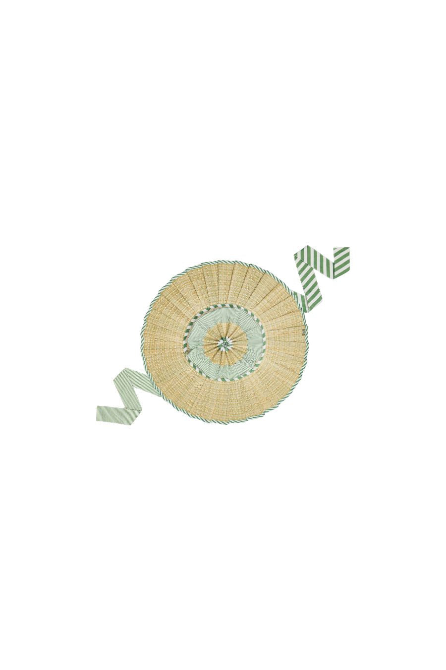 Luxe Ravello Hat in Kiwi Stripe by Lorna Murray