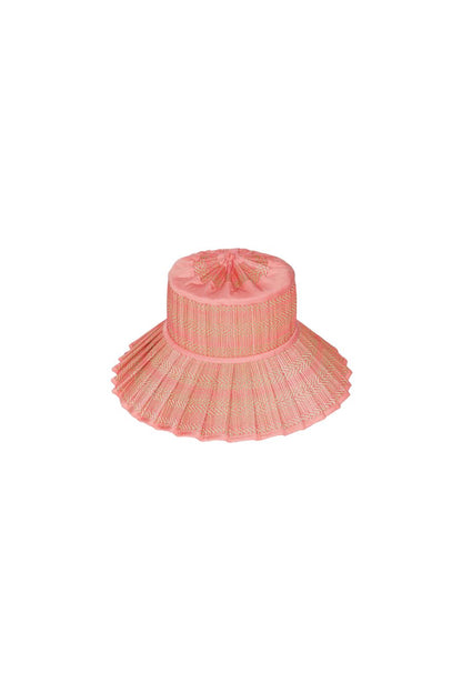 Island Capri Hat in Peach Crush by Lorna Murray