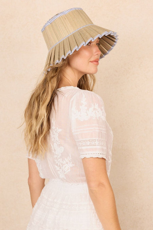 Luxe Capri Hat in the Wave by Lorna Murray