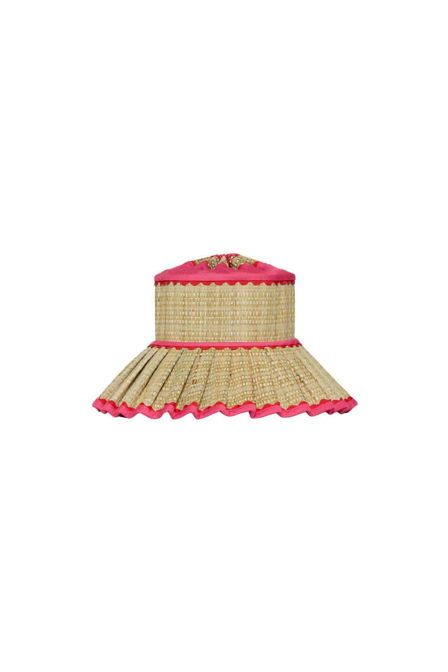 Luxe Capri Hat in Rose Halo by Lorna Murray