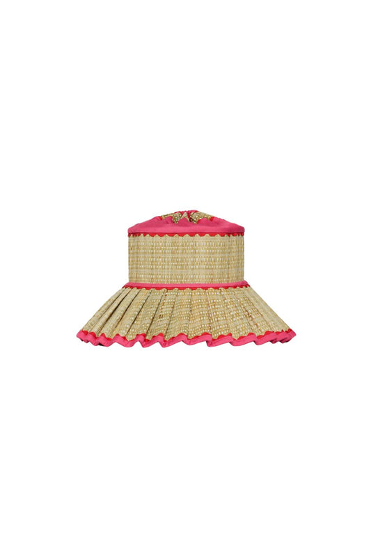 Luxe Capri Hat in Rose Halo by Lorna Murray
