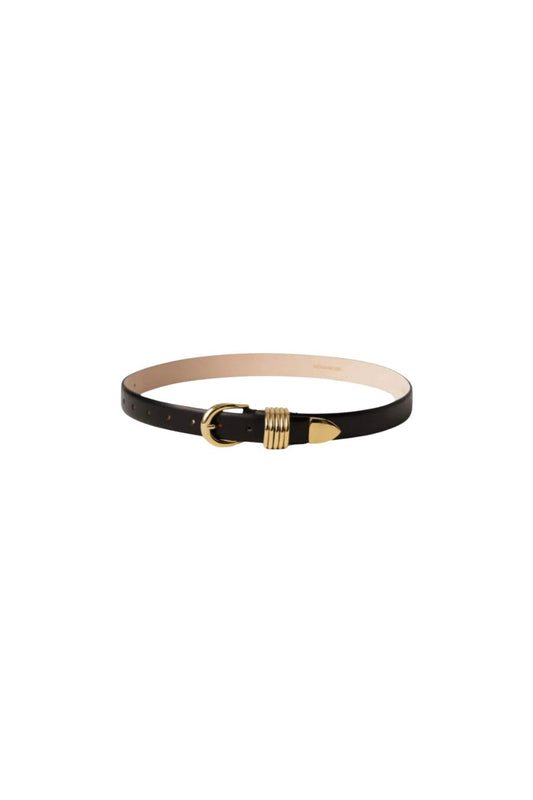 Hollyhock Gold in Black & 24K Gold