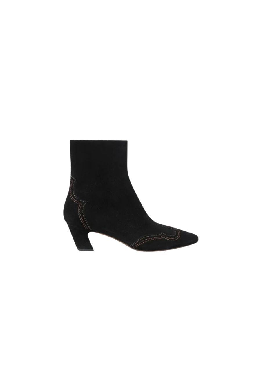 Harlan Black Suede Ankle Boot by Loeffler Randall