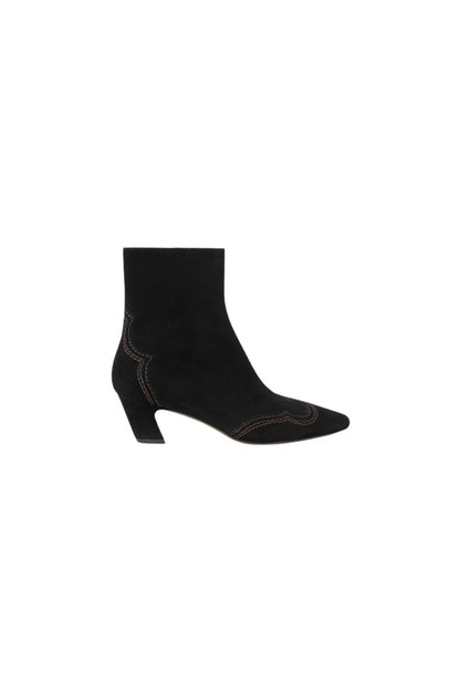 Harlan Black Suede Ankle Boot by Loeffler Randall