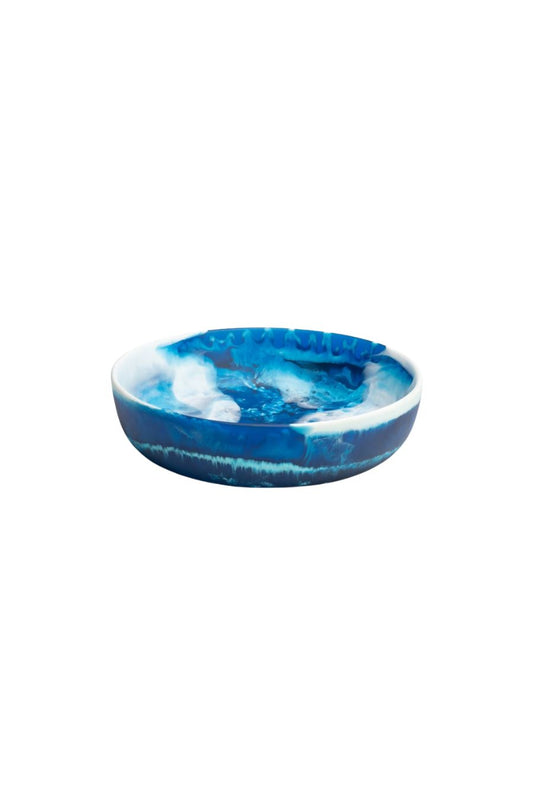 Hugo Blue Swirled Serving Bowl