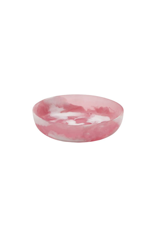 Hugo Pink Swirled Serving Bowl