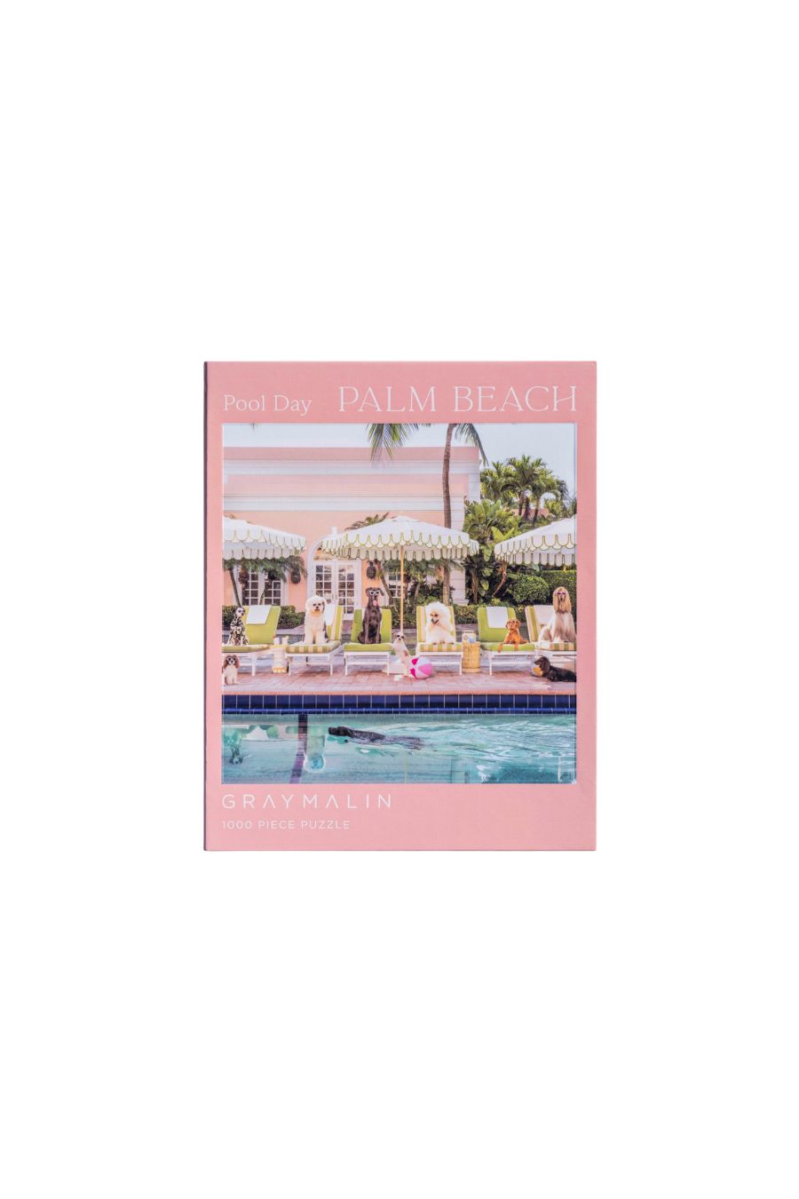 Gray Malin Palm Beach 1000 pc Book Box Puzzle