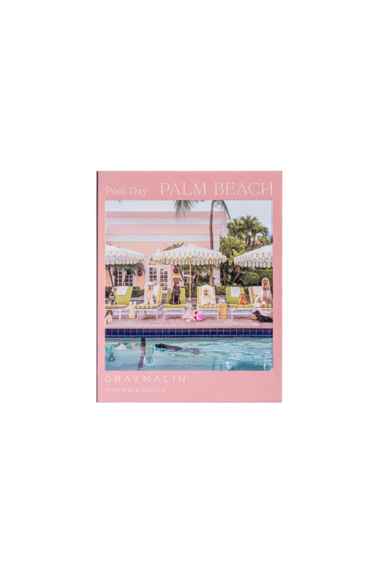 Gray Malin Palm Beach 1000 pc Book Box Puzzle
