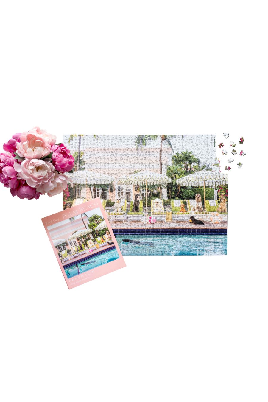 Gray Malin Palm Beach 1000 pc Book Box Puzzle