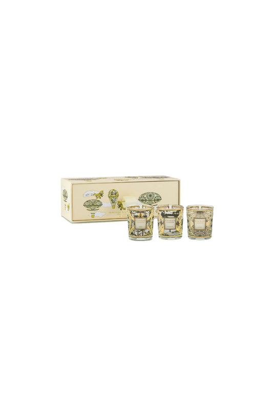 Trio Travel Candles in Rosace - Caravane - Afrika