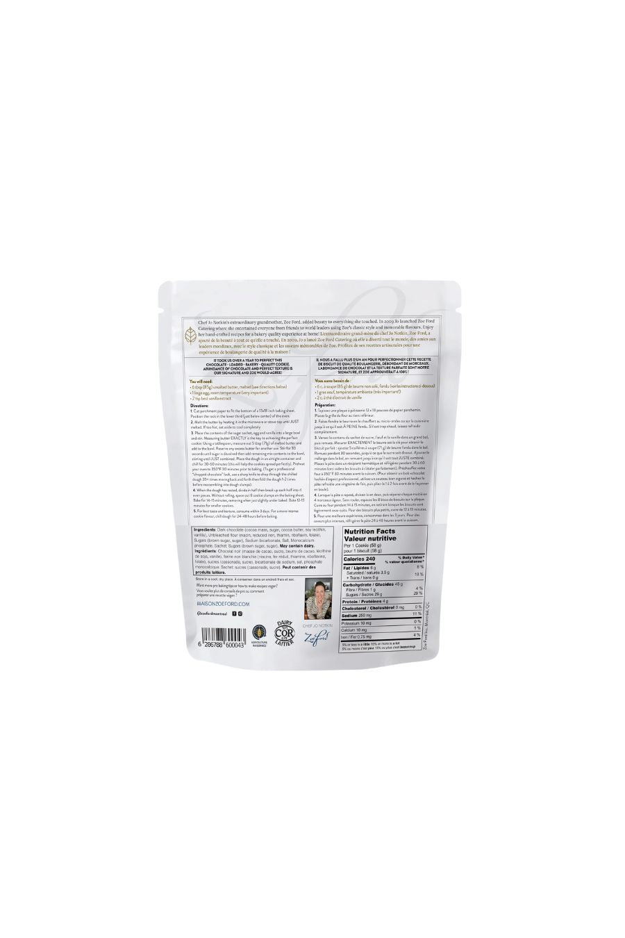 Billionaire Chocolate Chip Cookie Mix