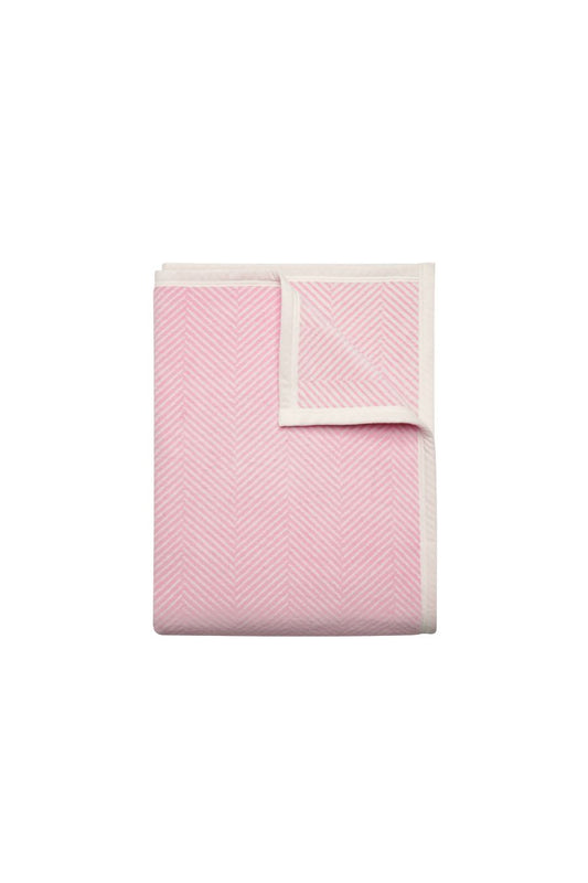 Herringbone Blush Blanket