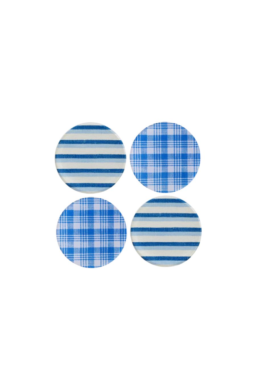 Blue Coasters Set of 4